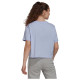 Adidas Γυναικεία κοντομάνικη μπλούζα x FARM Rio Print Boyfriend Cropped Tee